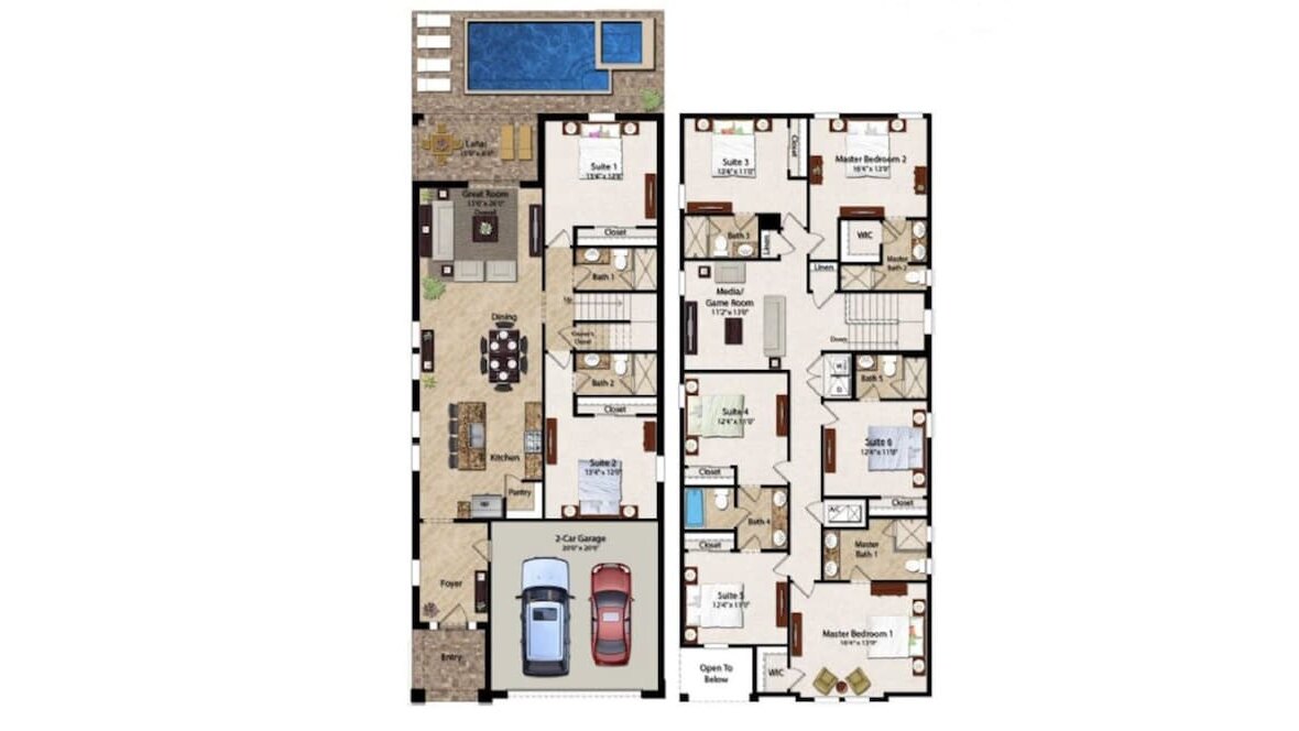 541-551-561-Multiple Family Homes - 23 Rooms / Pools&Spas - Image 22