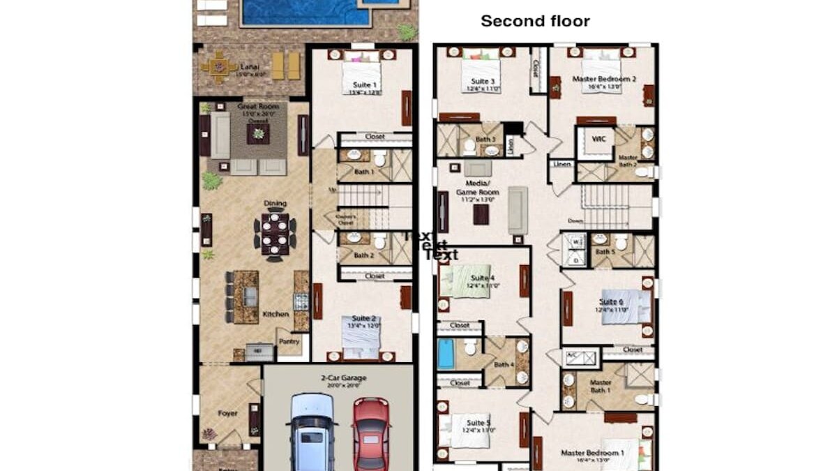 7500 Villa - 8BD - Private Pool/Spa - Game room - Image 7