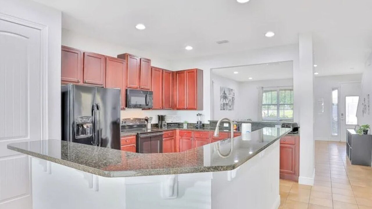 351 Spacious 6-Bedroom Family Retreat with Private Pool Near Disney | Sleeps 14 | Kissimmee - Image 9