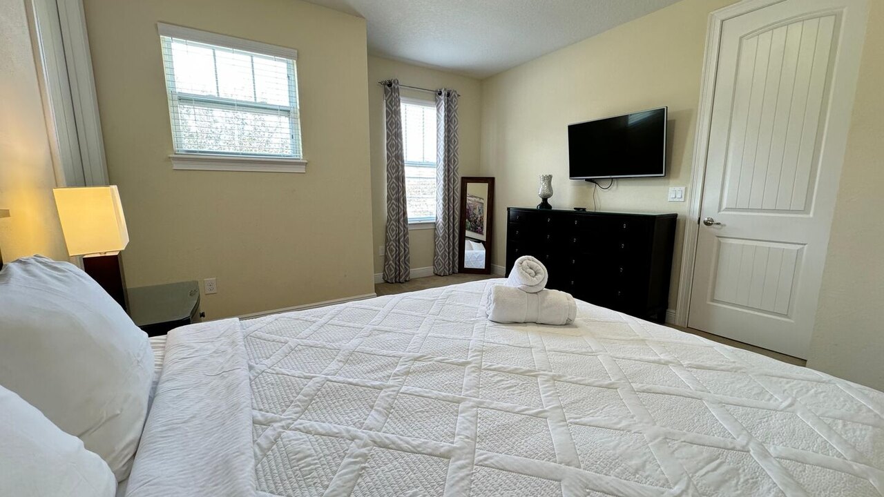 351 Spacious 6-Bedroom Family Retreat with Private Pool Near Disney | Sleeps 14 | Kissimmee - Image 13