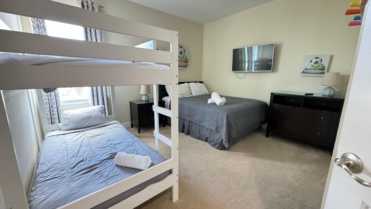 351 Spacious 6-Bedroom Family Retreat with Private Pool Near Disney | Sleeps 14 | Kissimmee - Image 26