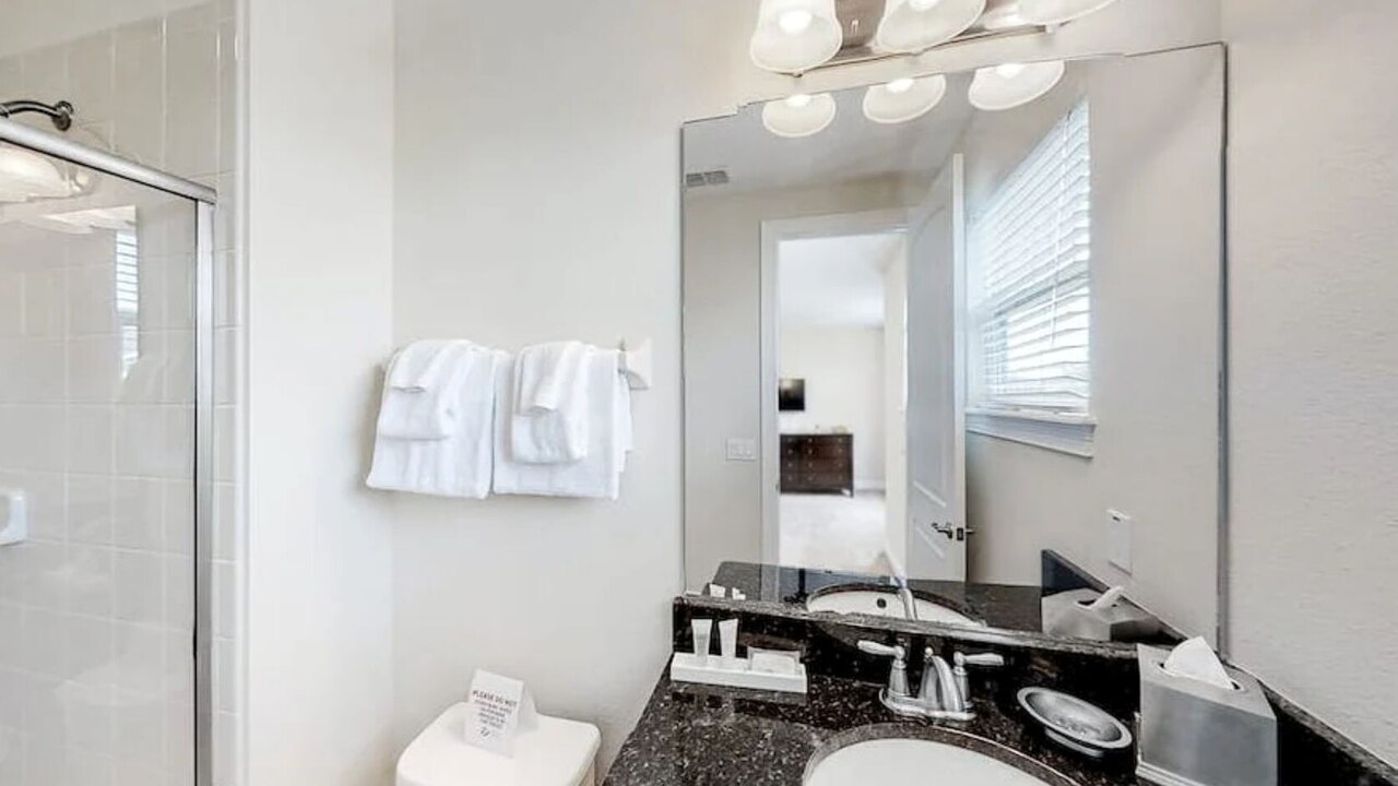 351 Spacious 6-Bedroom Family Retreat with Private Pool Near Disney | Sleeps 14 | Kissimmee - Image 31