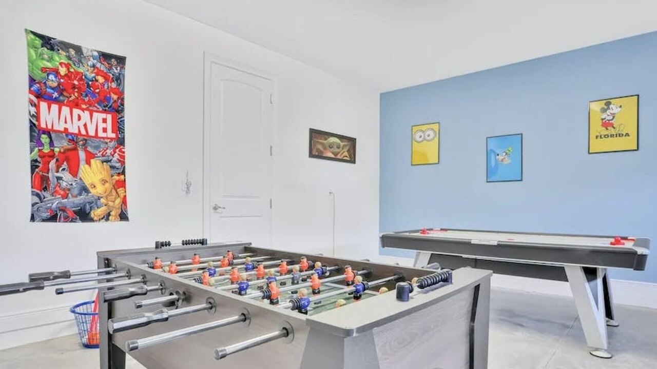 351 Spacious 6-Bedroom Family Retreat with Private Pool Near Disney | Sleeps 14 | Kissimmee - Image 33