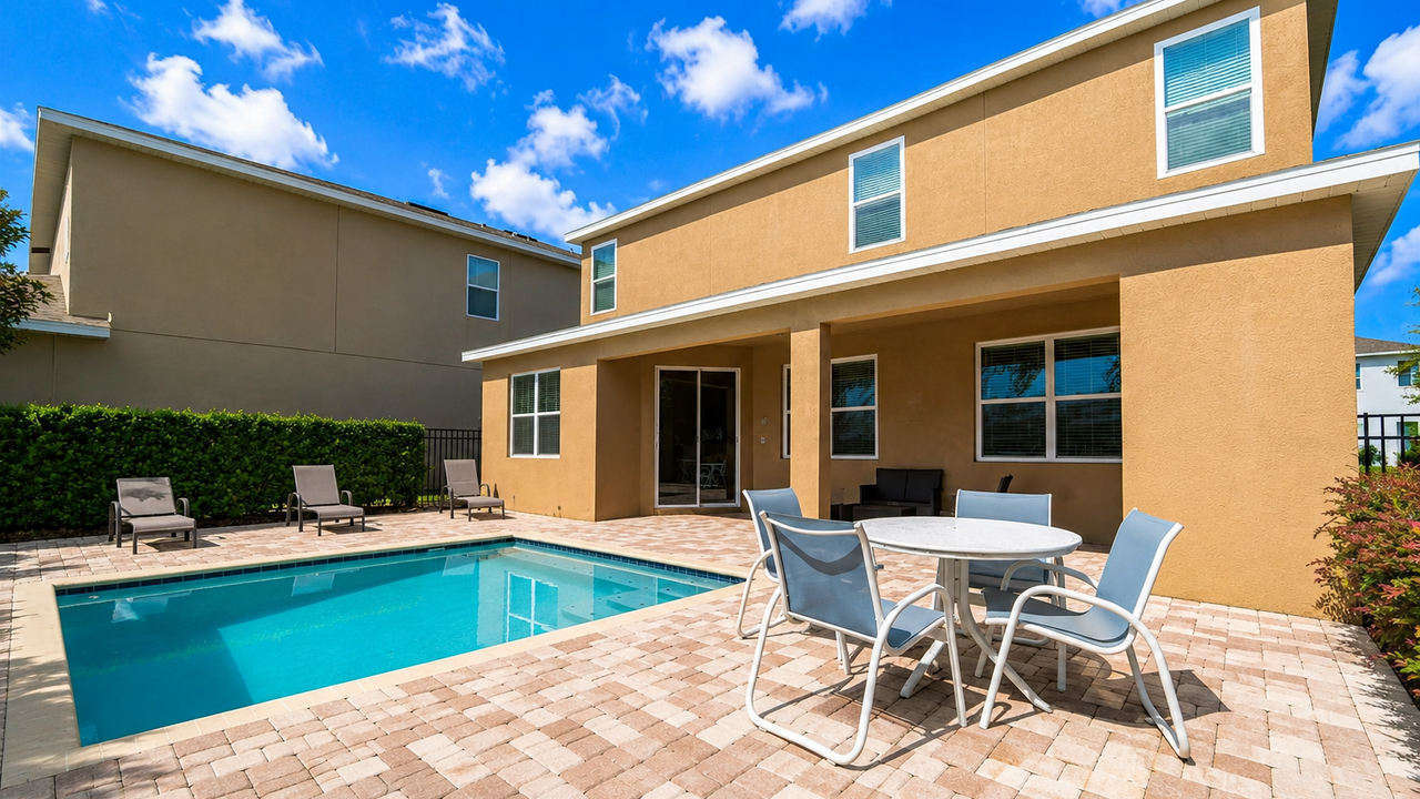 351 Spacious 6-Bedroom Family Retreat with Private Pool Near Disney | Sleeps 14 | Kissimmee - Image 36